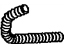 Toyota 87233-0C010 Hose, Cooler Air