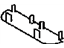 Toyota 11361-0P010 Upper Oil Pan Cover