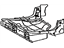 Toyota 71015-0C060 Cushion Frame, Passenger Side