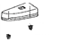 Toyota 74271-0C040 Switch Bezel, Upper Passenger Side