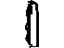 Toyota 61174-89103 Reinforcement, Front Body Pillar, Upper Inner Driver Side