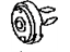 Toyota 44341-60040 Plate, Vane Pump Side, Front