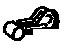 Toyota 46421-34040 Clamp(For Parking Brake Cable)