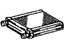 Toyota 87107-0C030 Heater Core, Rear