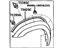 Toyota 75611-0C900 Moulding Sub-Assembly, Front Fender, Passenger Side