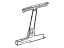 Toyota 61213-0C010 Rail, Roof Side, Outer Passenger Side