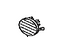 Toyota 52128-0C020 Hole Cover, Driver Side