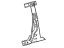 Toyota 61304-0C012 Reinforcement Sub-Assembly, Center Body Pillar, Driver Side