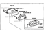 Toyota 55900-0C030 Heater Control, Rear