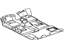 Toyota 58510-0C070-E0 Carpet Assembly, Floor, Front