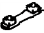 Toyota 48667-35030 Strut Rod Retainer