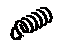 Toyota 90075-25501 Tension Spring