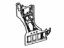 Toyota 61122-42070 Panel, Cowl Side, Driver Side