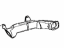 Toyota 55845-42090 Duct Sub-Assembly, Heater To Register