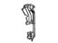 Toyota 16595-25020 Guide, Radiator Air, Driver Side