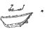 Toyota 81150-42D90 Headlamp Assembly, Driver Side