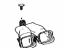 Toyota 55844-42110 Duct Sub-Assembly, Heater To Register