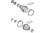 Toyota 04428-42170 Boot Kit, Front Drive Shaft, In & Outboard, Driver Side