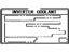 Toyota G92A1-76010 Caution Label