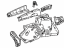 Toyota 53701-48070 Apron Sub-Assembly, Front Fender, Passenger Side