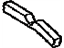 Toyota 57899-48010 Seal, Rear Floor, Rear
