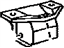 Toyota 51074-35010 Bracket Sub-Assembly, Rear Body Mounting, Driver Side
