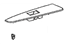 Toyota 74271-48040-B0 Switch Bezel, Upper Passenger Side