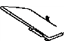 Toyota 58408-48080-B0 Side Trim, Rear Passenger Side