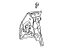 Toyota 55106-48160 Support Sub-Assembly, Brake Pedal