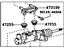 Toyota 47201-48200 Cylinder Sub-Assembly, Brake Master