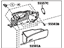 Toyota 55303-48150-B0 Panel Sub-Assembly, Instrument, Lower