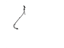 Toyota 73360-35150-B0 Belt & Retractor, Outer Passenger Side