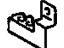 Toyota 47371-35130 Clamp, Brake Tube