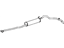 Toyota 17430-35800 Pipe Assembly, Exhaust, Tail