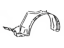 Toyota 53876-20180 Liner, Front Fender, Driver Side