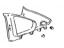 Toyota 62471-14291-C0 Garnish, Roof Side, Inner Passenger Side