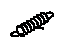 Toyota 90080-50130 Spring, Tension(For Rear Brake Shoe Return)