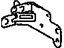 Toyota 86212-02020 Bracket, Radio, Upper