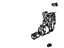 Toyota 69306-02010 Lock Assembly, Rear Door, Driver Side