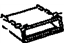Toyota 55520-04020 Cover, Stereo Opening