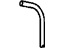 Toyota 63249-35030 Hose(For Sliding Roof Or Removable Roof Drain), Rear