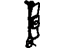 Toyota 73200-04020 Height Adjuster, Front