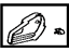 Toyota 71811-22240-02 Track Cover, Passenger Side