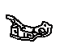 Toyota 53211-20240 Side Support, Passenger Side