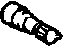 Toyota 90080-45001 Valve (For Tubeless Tire Spare)
