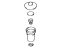 Toyota 31402-12040 Reservoir Sub-Assembly, Clutch Master Cylinder
