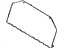 Toyota 64717-01010-B0 Cover, Luggage Compartment Trim, Front