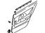 Toyota 67640-02020-D1 Board Sub-Assembly, Rear Door Trim, Driver Side
