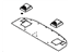 Toyota 64330-1A270-K0 Package Tray Trim