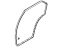 Toyota 67872-02020 Weatherstrip, Rear Door, Driver Side
